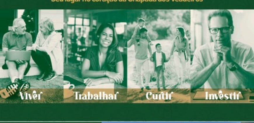 Lotes de 800 a 974m2 m2 –  Condomínio Indaía – Alto Paraíso de Goiás