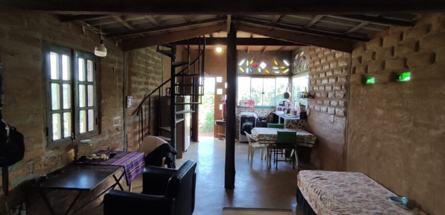 3 Casas Bioconstrução – Condomínio Rural IBC – Rio- 4km de Alto Paraíso de Goiás