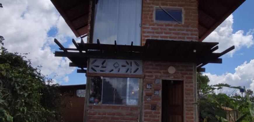 3 Casas Bioconstrução – Condomínio Rural IBC – Rio- 4km de Alto Paraíso de Goiás