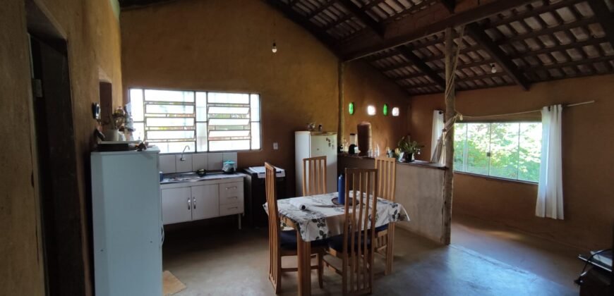 3 Casas Bioconstrução – Condomínio Rural IBC – Rio- 4km de Alto Paraíso de Goiás