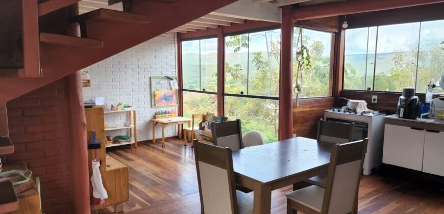 Vende-se Casa com Vista – Eldorado 1 – Alto Paraíso de Goiás