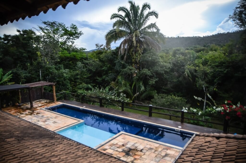 Maravilhosa Casa na Natureza – Condomínio Rural – 2 km do Centro de Alto Paraíso de Goiás