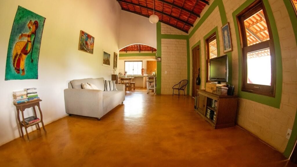 Casa nova em Adobe na Reserva Bacupari – Rio – Cavalcante/GO – Chapada dos Veadeiros