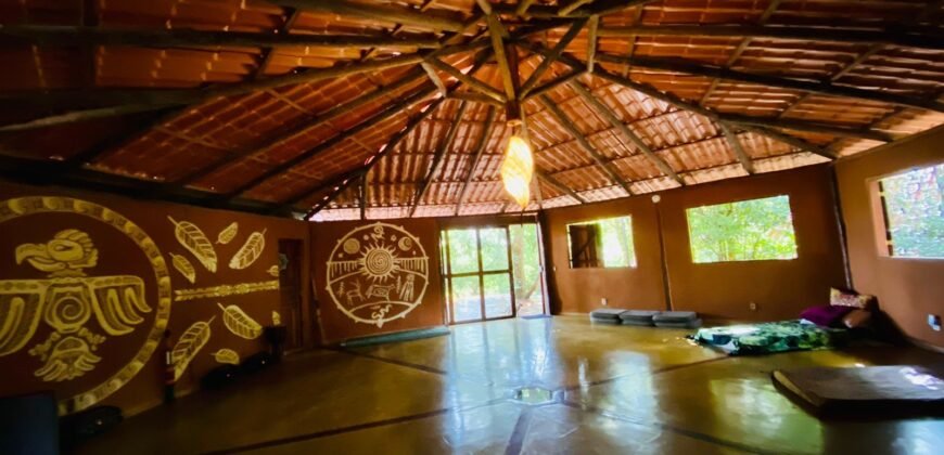 Pousada – Rio – Poço para Banho – Moinho – 4.000m2 – 12km de Alto Paraíso de Goiás