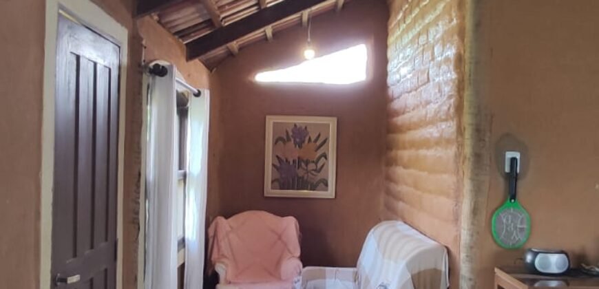 3 Casas Bioconstrução – Condomínio Rural IBC – Rio- 4km de Alto Paraíso de Goiás