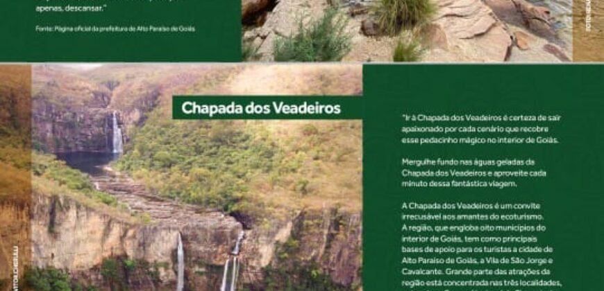 Lotes de 800 a 974m2 m2 –  Condomínio Indaía – Alto Paraíso de Goiás