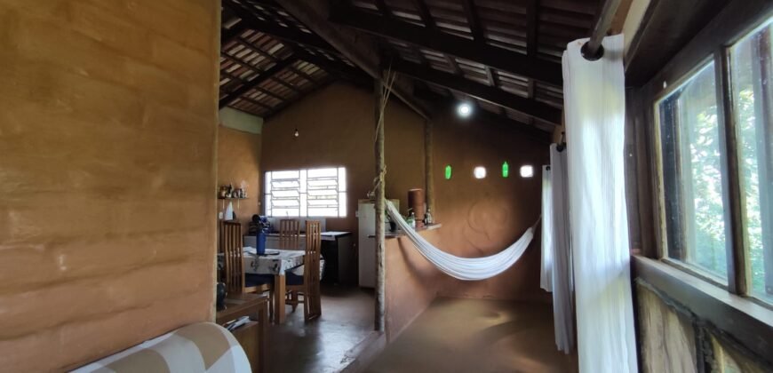 3 Casas Bioconstrução – Condomínio Rural IBC – Rio- 4km de Alto Paraíso de Goiás