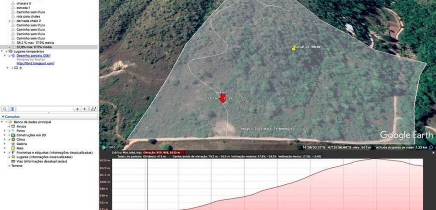 Chácara 4.3 ha – Vista Cênica – Pé de Serra – – Fazenda Santa Rita – 12 km de Alto Paraíso – Infraestrutura