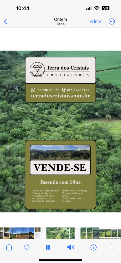 Espetacular Oportunidade! Fazenda de 50 Hectares à Beira do Rio Tocantinzinho – Chapada dos Veadeiros
