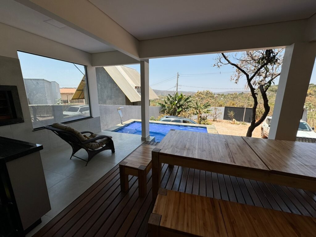 Linda Casa 3 Suítes – Piscina – Alto Paraíso de Goiás