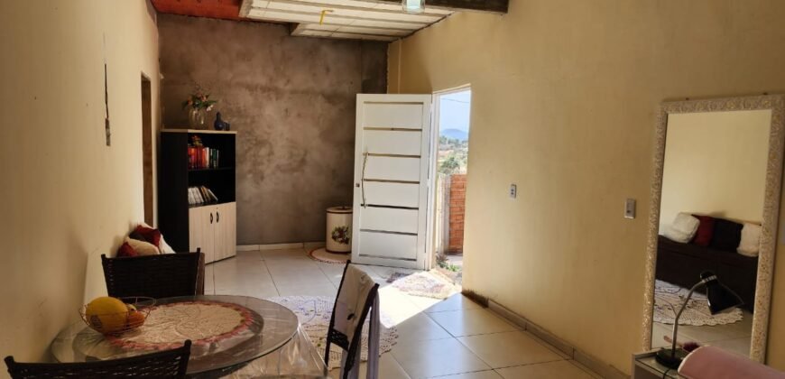 Casa com linda Vista, em fase de acabamento – Novo Horizonte – Alto Paraíso de Goiás