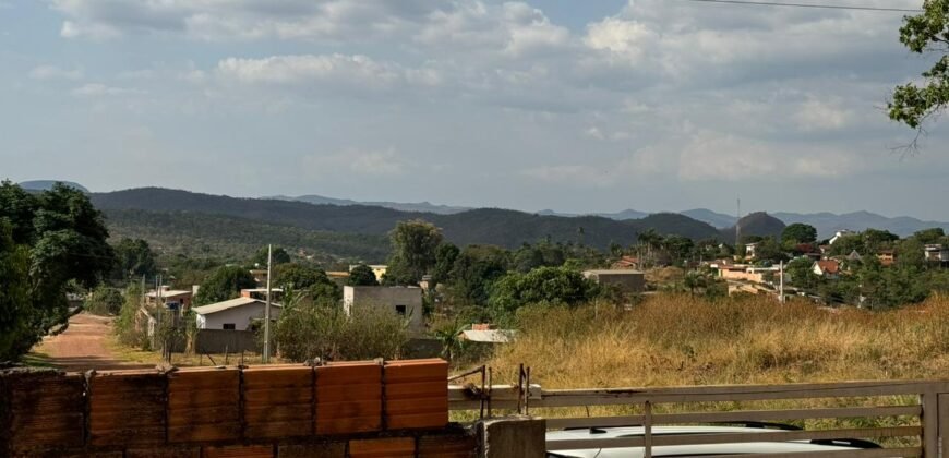 Casa com linda Vista, em fase de acabamento – Novo Horizonte – Alto Paraíso de Goiás