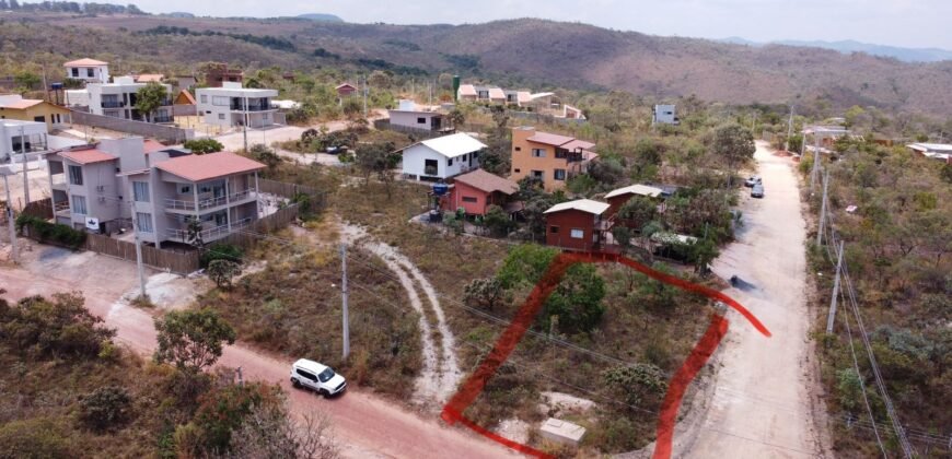 Lote de Esquina – 620,18m2 – Eldorado – Alto Paraíso de Goiás