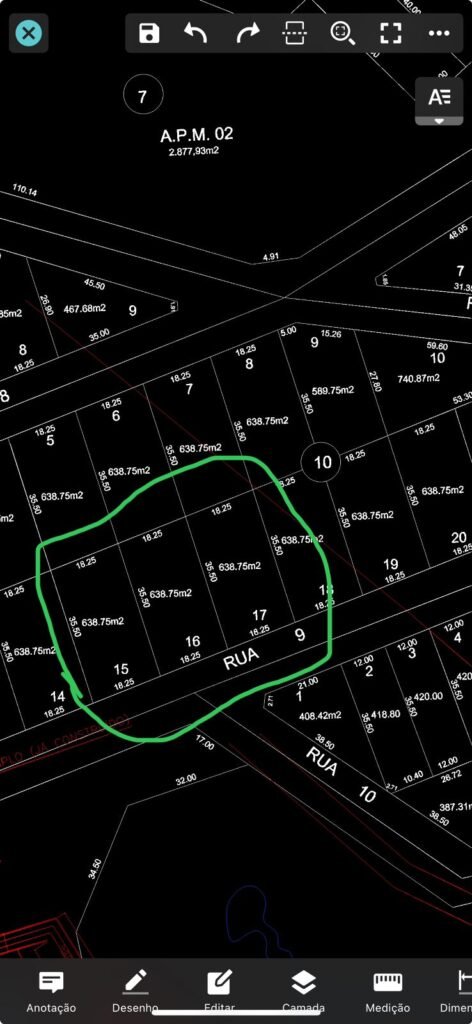 3 Lotes de 638,75m2  Cada – Estância Paraíso – Alto Paraíso de Goiás
