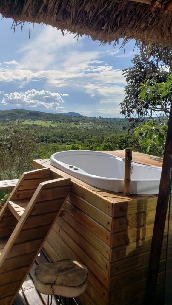 2 Cabanas Encantadoras – Próximo à Cachoeira das Loquinhas | Alto Paraíso – GO