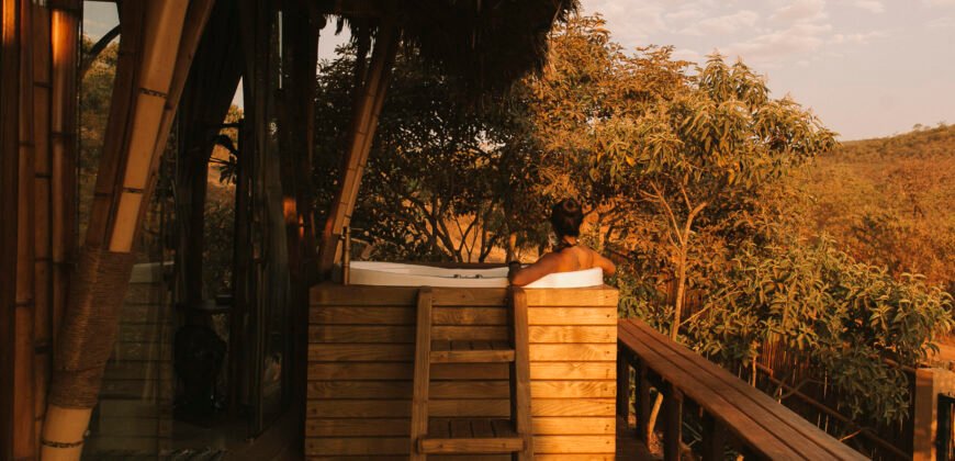 2 Cabanas Encantadoras – Próximo à Cachoeira das Loquinhas | Alto Paraíso – GO