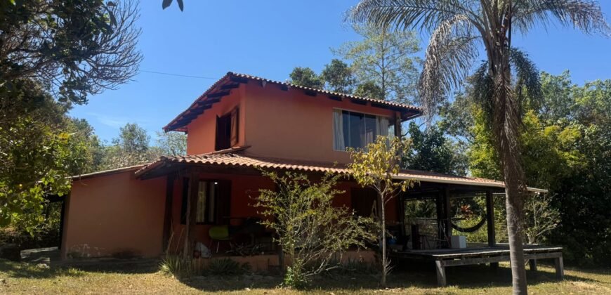 Casa – 4.000m2 – 800m2 da Cachoeira Anjos e Arcanjos – Moinho