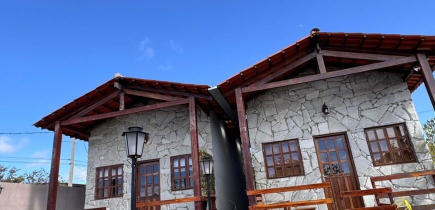 2 Chalés – Lote 577m2 – Eldorado II – Alto Paraíso de Goiás 2 Chalés – Lote 577m2 – Eldorado II – Alto Paraíso de Goiás