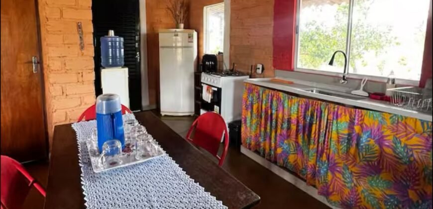 Casa + Chále – 12 km de Alto Paraíso de Goias sentido São Jorge