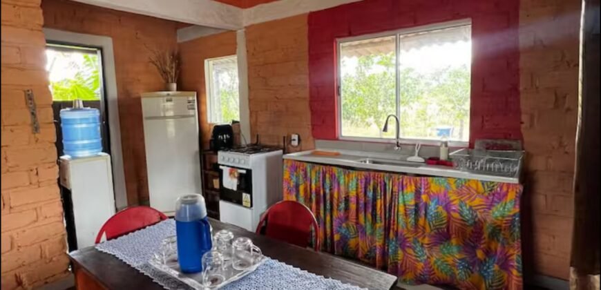 Casa + Chále – 12 km de Alto Paraíso de Goias sentido São Jorge