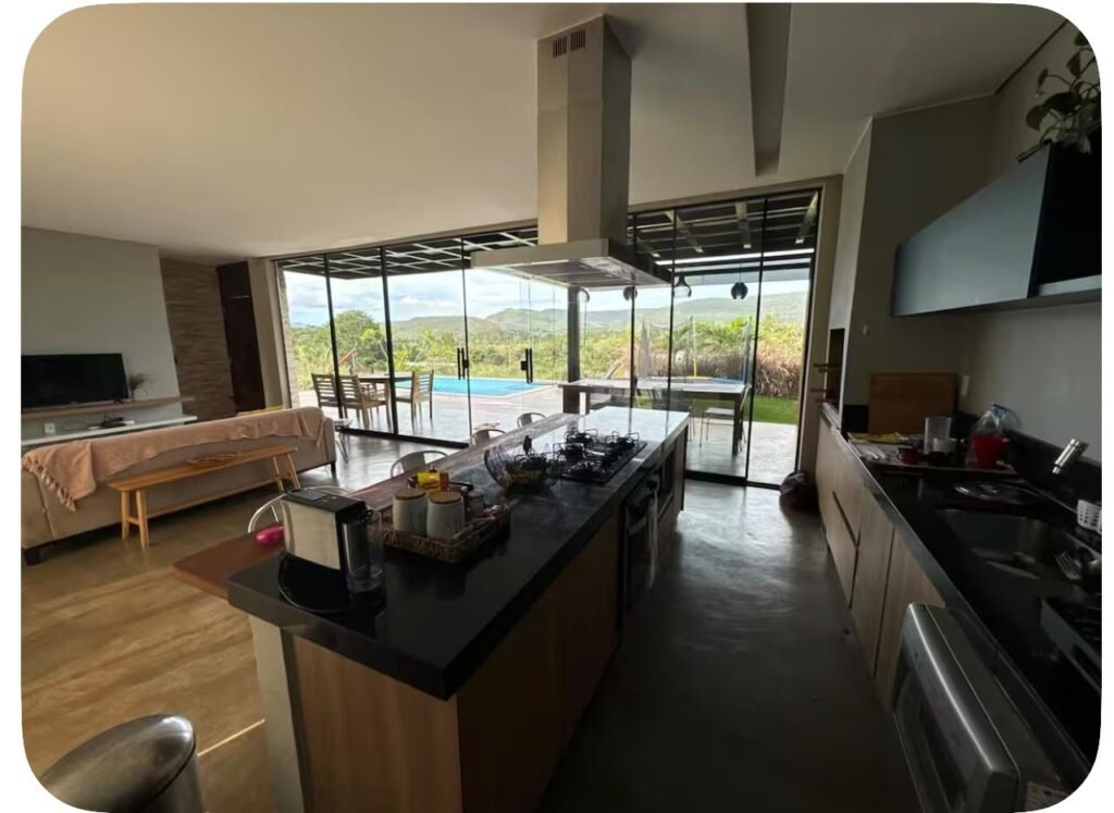 Casa Vale Azul – Porteira fechada – Alto Paraíso de Goiás