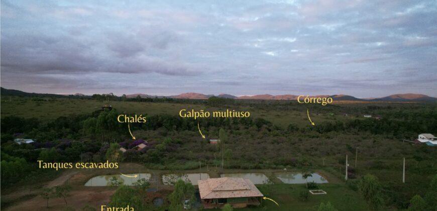 Chácara 4ha – 16km sentido São Jorge – Morro da Baleia -Chapada dos Veadeiros – 100% escriturado