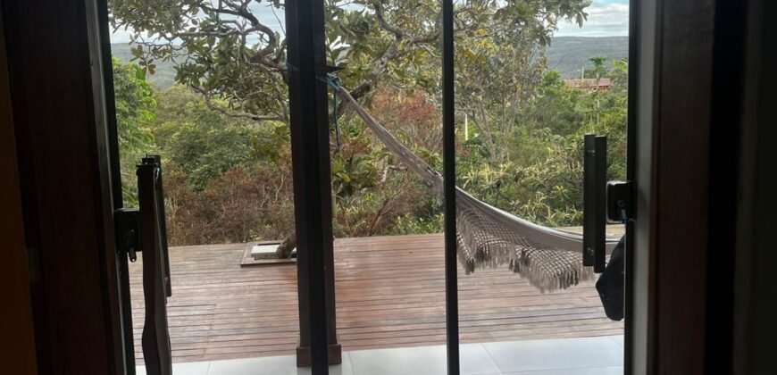 Chale + Lote 1.049m2 – Vista Permanete -Eldorado – Alto Paraíso de Goiás