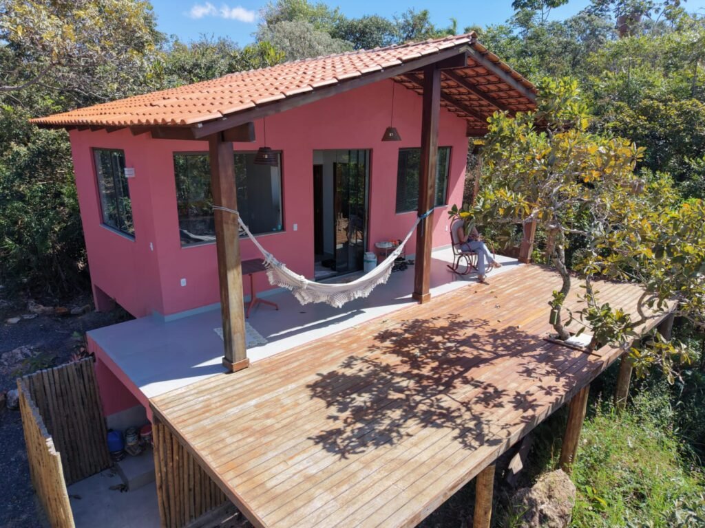 Chale + Lote 1.049m2 – Vista Permanete -Eldorado – Alto Paraíso de Goiás
