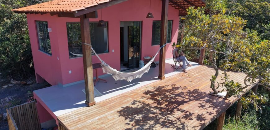 Chale + Lote 1.049m2 – Vista Permanete -Eldorado – Alto Paraíso de Goiás