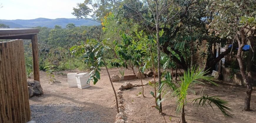 Chale + Lote 1.049m2 – Vista Permanete -Eldorado – Alto Paraíso de Goiás