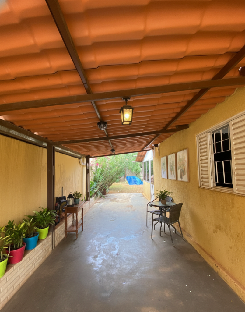 Casa ampla com 4 quartos, 2 suítes e vista privilegiada em Alto Paraíso de Goiás.