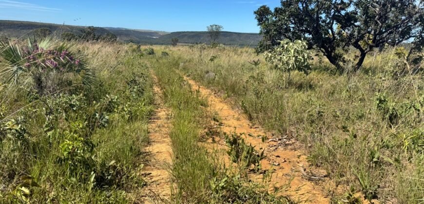 Fazenda 695m – Nascente – Cachoeira – aprox. 23 km de Alto Paraíso de Goiás, 100% Documentada