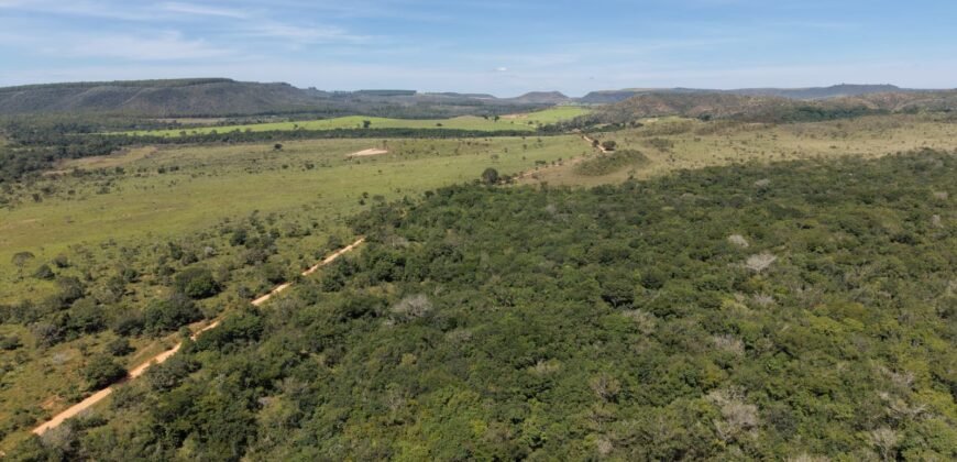 Fazenda 695m – Nascente – Cachoeira – aprox. 23 km de Alto Paraíso de Goiás, 100% Documentada