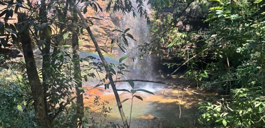 Fazenda 695m – Nascente – Cachoeira – aprox. 23 km de Alto Paraíso de Goiás, 100% Documentada