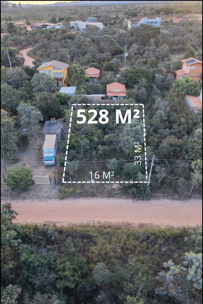 Lote 528m2 EM EXCELENTE LOCALIZAÇÃO – ALTO PARAÍSO DE GOIÁS!