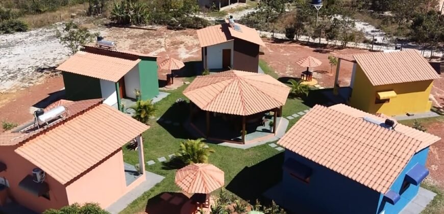🏡 VENDE-SE LINDA CHÁCARA COM POUSADA EM PLENO FUNCIONAMENTO EM ALTO PARAÍSO DE GOIÁS! 🌿