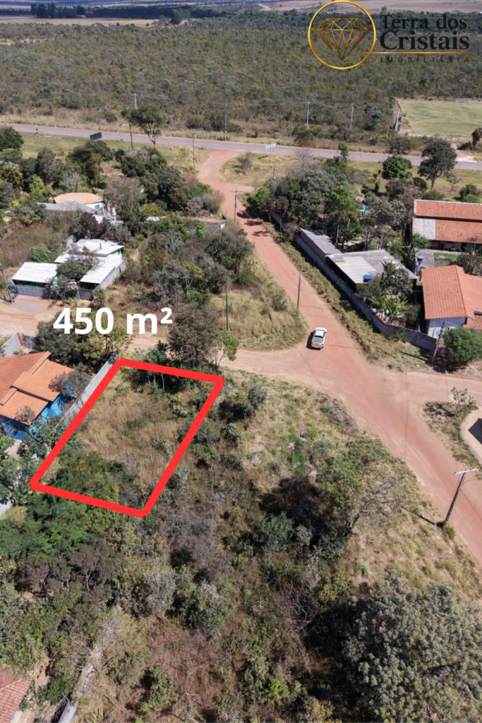 VENDE-SE LOTE 450m2 – NOVO HORIZONTE | ALTO PARAÍSO DE GOIÁS