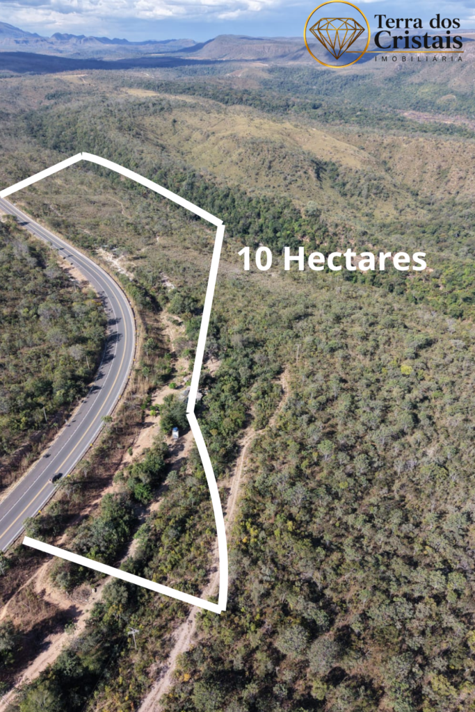 OPORTUNIDADE ÚNICA – Terreno de 10ha na ENTRADA DE SÃO JORGE – CHAPADA DOS VEADEIROS