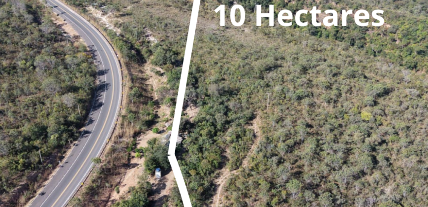 OPORTUNIDADE ÚNICA – Terreno de 10ha na ENTRADA DE SÃO JORGE – CHAPADA DOS VEADEIROS