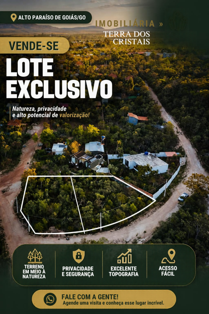 🌿 VENDE-SE GRANDE LOTE DE ESQUINA | SETOR ELDORADO